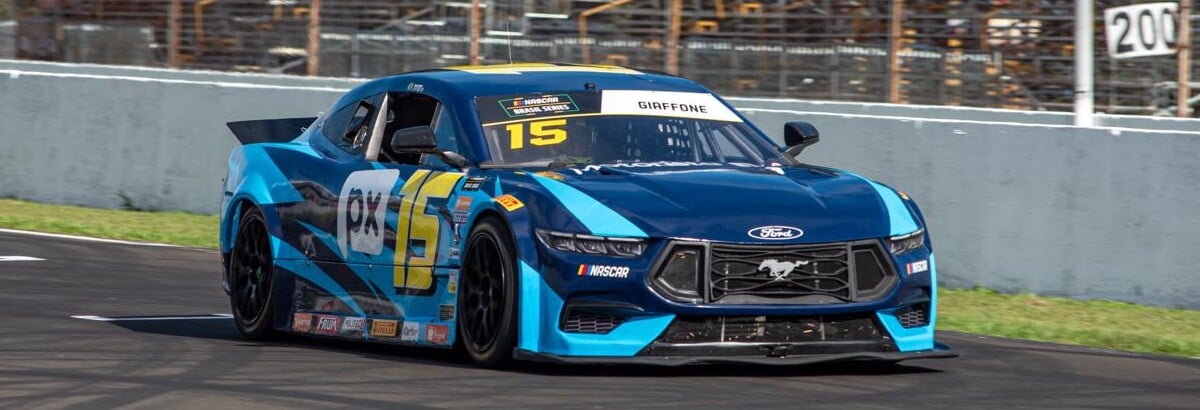 Tito Giaffone escala pelotão e fatura pódio na NASCAR Brasil em Londrina Tito Giaffone escala pelotão e fatura pódio na NASCAR Brasil em Londrina