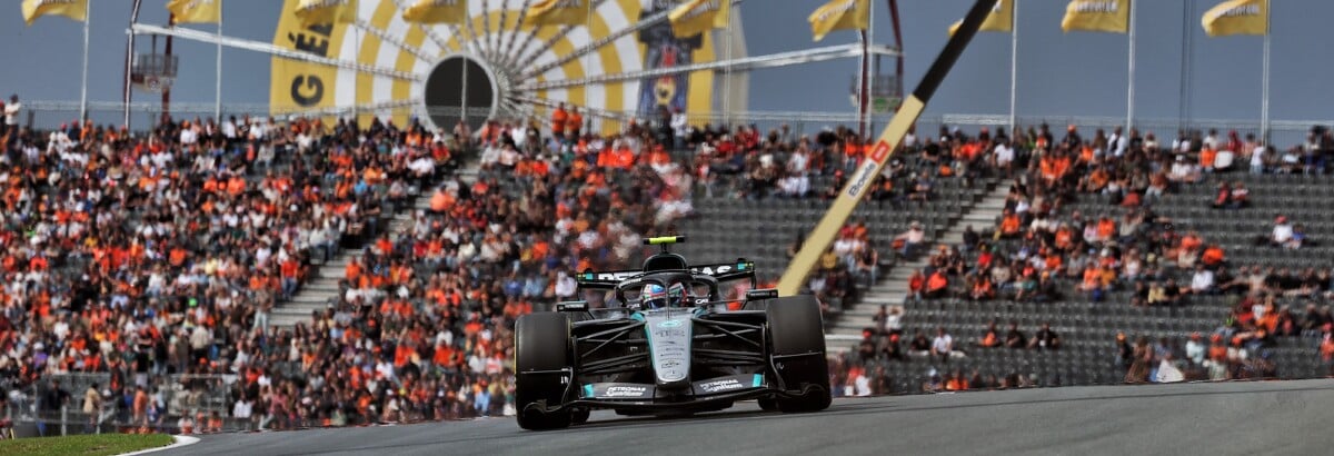 F1: Antonelli coloca Mercedes na frente no TL único do GP da Holanda F1: Antonelli coloca Mercedes na frente no TL único do GP da Holanda