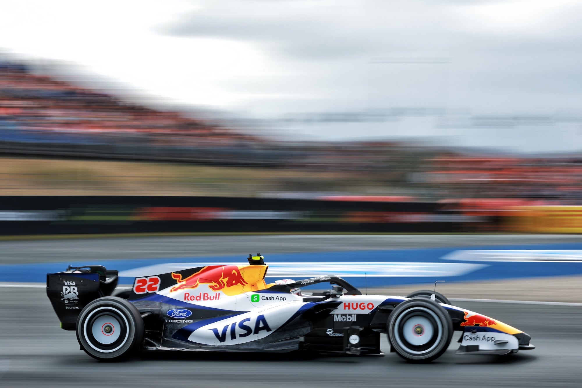 F1: Confira as imagens desta sexta-feira do GP da Holanda 2026 Yuki Tsunoda (JPN) Racing Bulls Formula One Team VCARB 03 Reserve Driver.