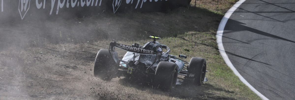 F1: Antonelli explica dano no carro após escapar da pista na classificação Sprint em Zandvoort