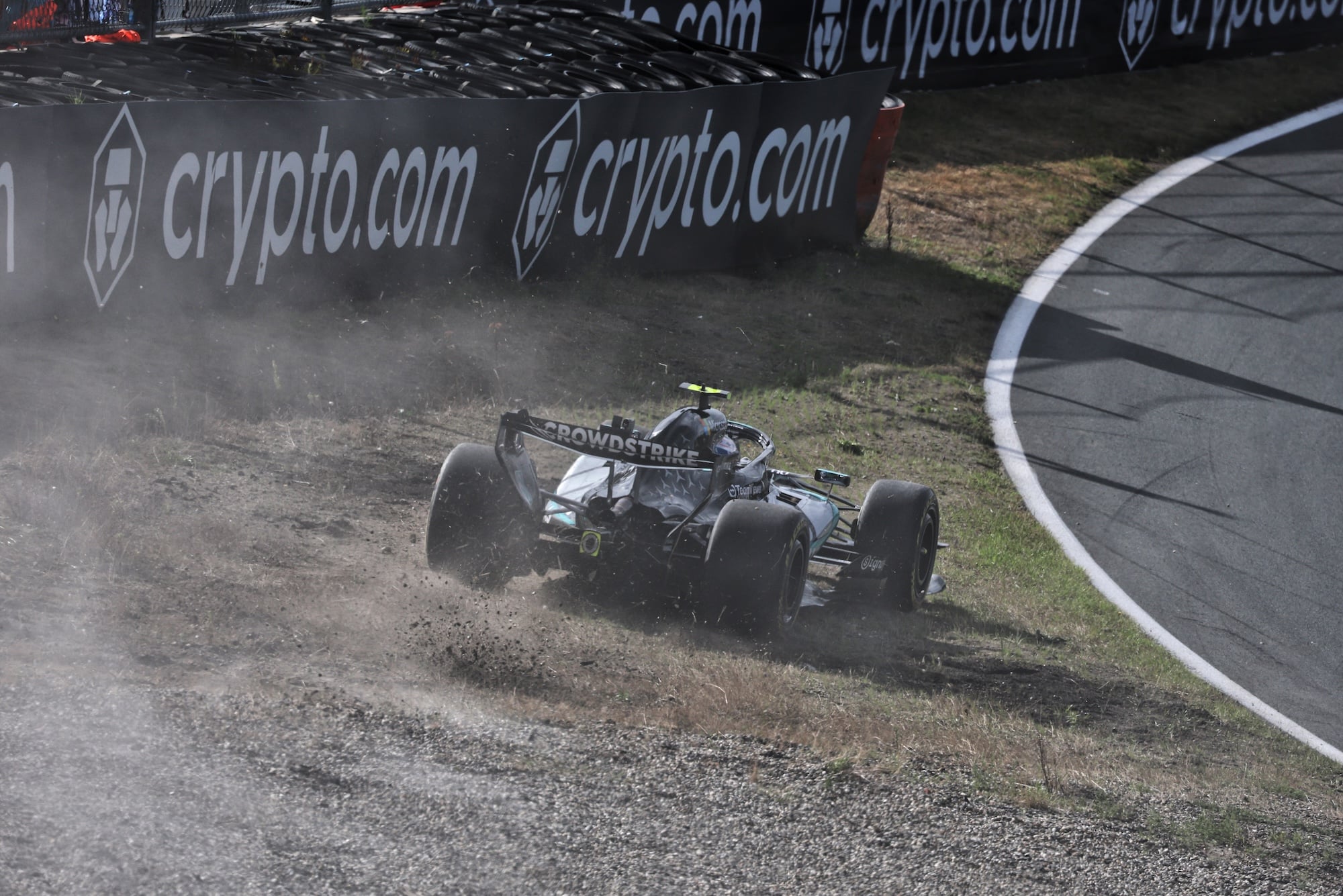 F1: Antonelli explica dano no carro após escapar da pista na classificação Sprint em Zandvoort