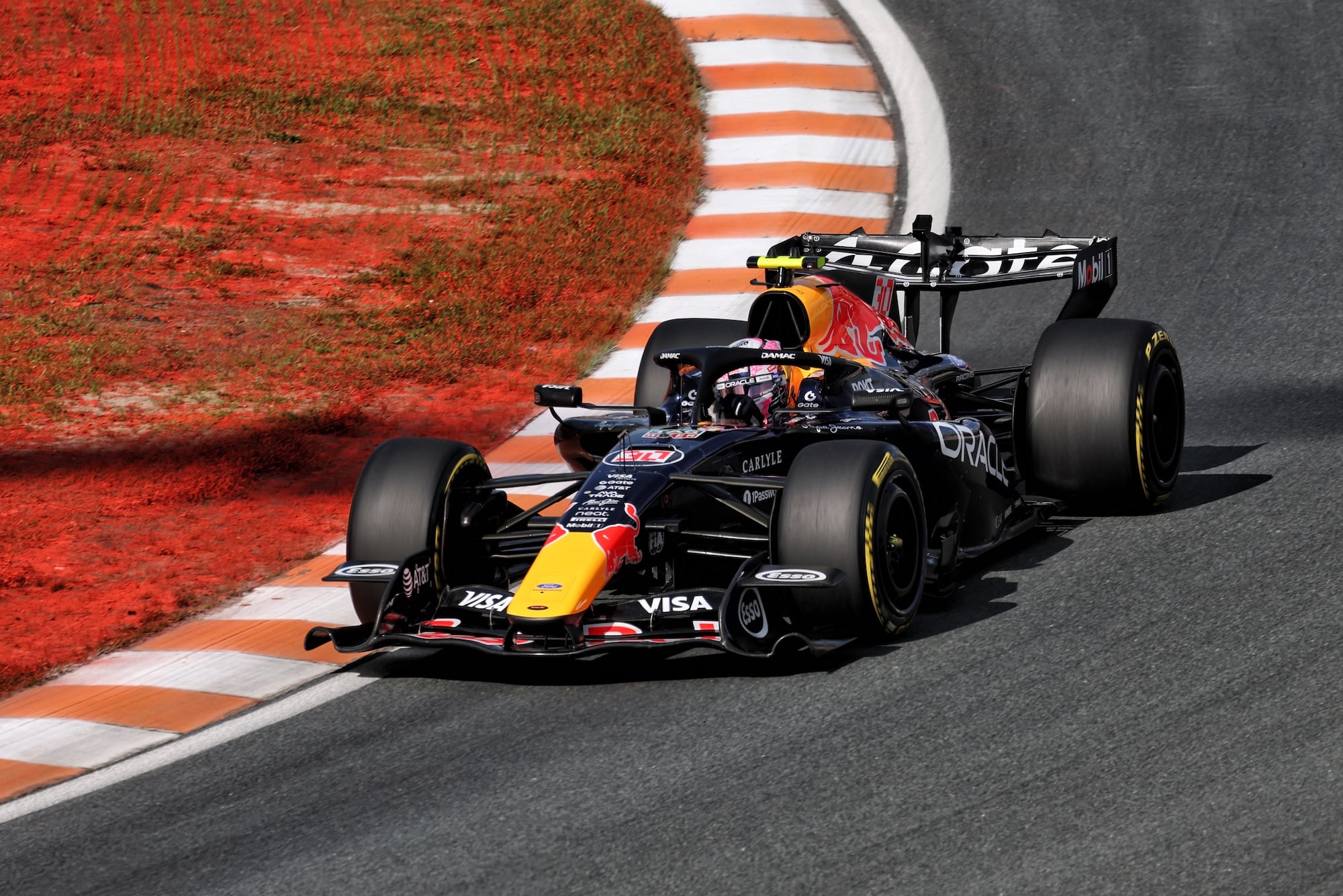 F1: Confira as imagens desta sexta-feira do GP da Holanda 2026 Liam Lawson (NZL) Red Bull Racing RB22.