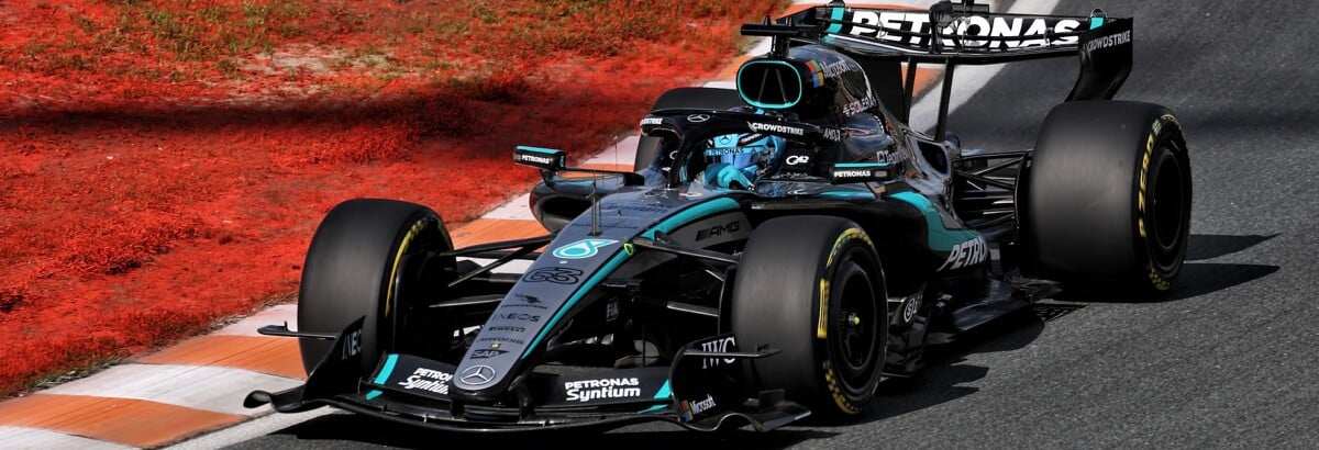 F1: Russell conquista a pole da Sprint do GP da Holanda; Bortoleto avança ao SQ3