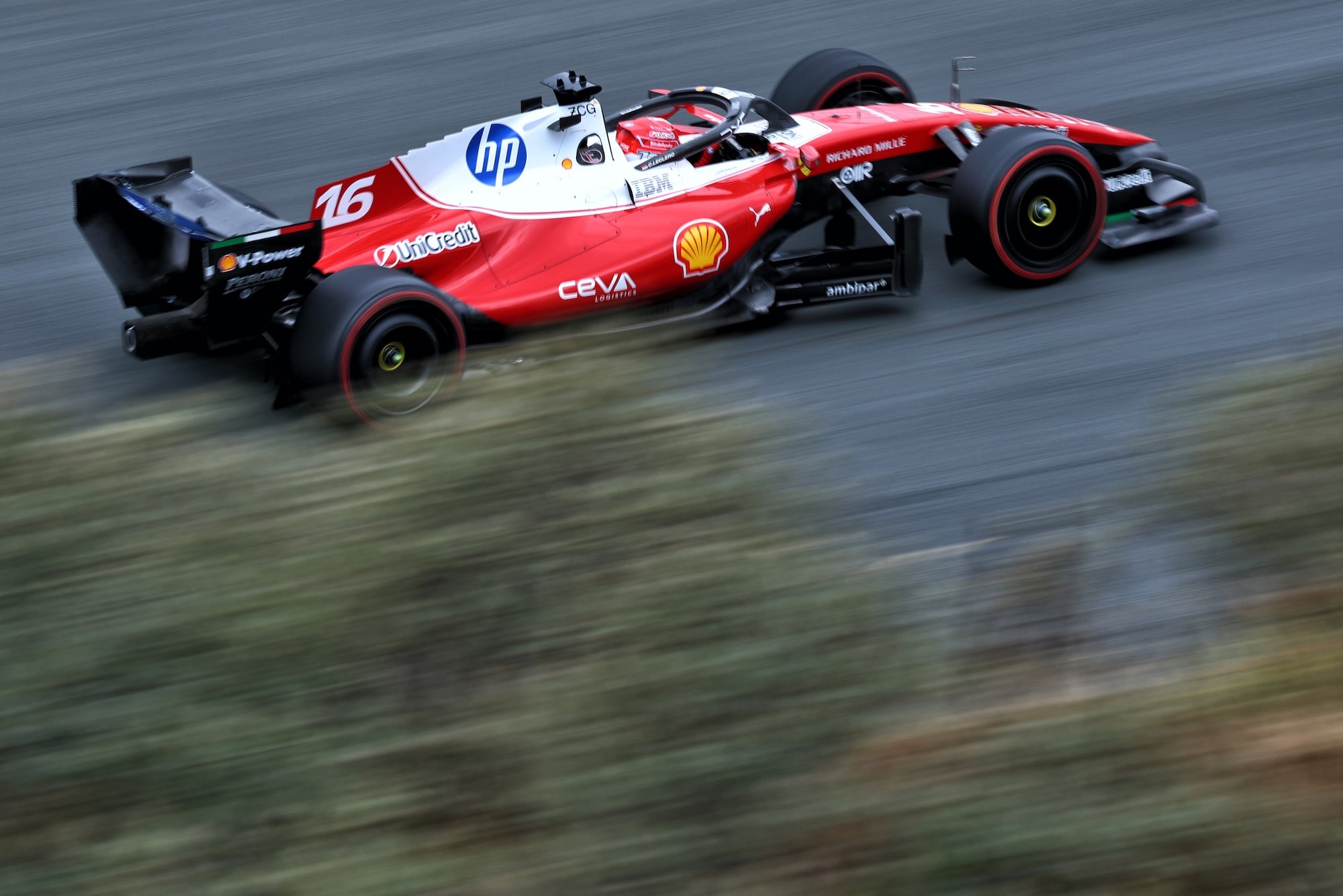 F1: Confira as imagens desta sexta-feira do GP da Holanda 2026 Charles Leclerc (MON) Scuderia Ferrari SF-26.