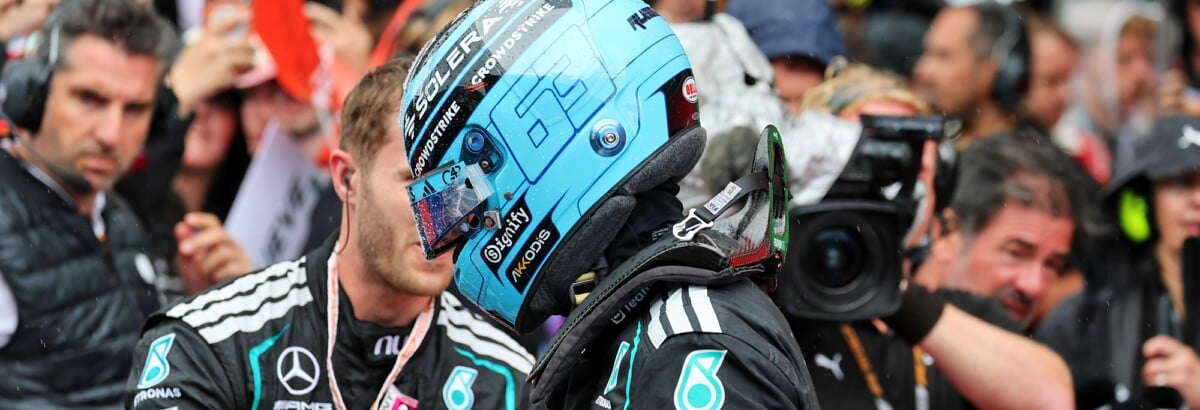 F1: Mercedes mostra forte ritmo e Russell e surpreende com vantagem na pole F1: Mercedes mostra forte ritmo e Russell e surpreende com vantagem na pole
