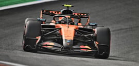 F1: Norris admite que McLaren ainda não tem carro para título este ano