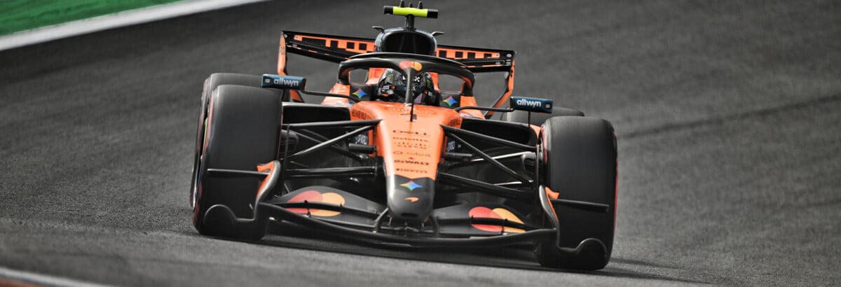 F1: Norris mira vitória, mas Mercedes ameaça em Zandvoort