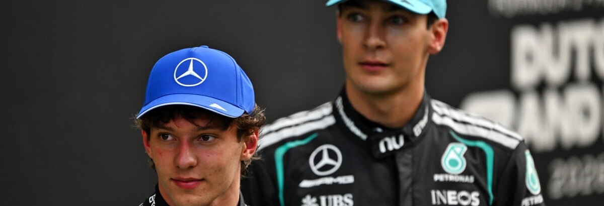 F1: Antonelli elogia Russell após ordem da Mercedes no GP da Holanda F1: Antonelli elogia Russell após ordem da Mercedes no GP da Holanda