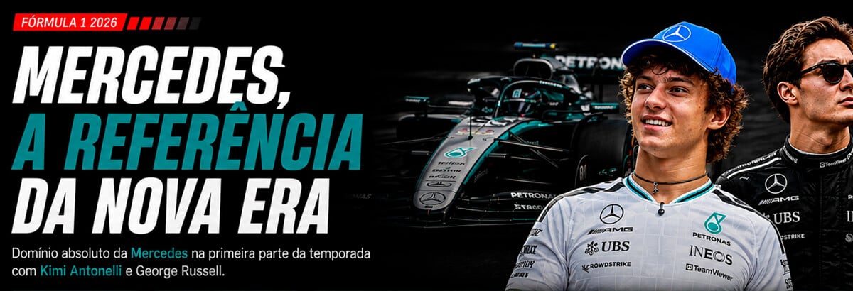 F1: Como a Mercedes se tornou a referência da Fórmula 1 em 2026
