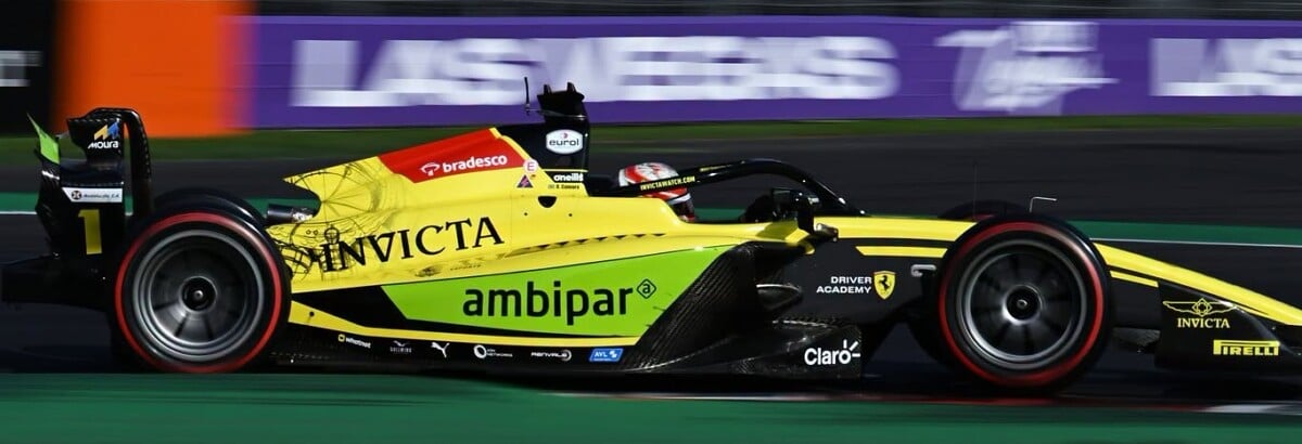 Rafael Câmara conquista pódio na Itália e se aproxima da liderança da F2 Rafael Câmara conquista pódio na Itália e se aproxima da liderança da F2
