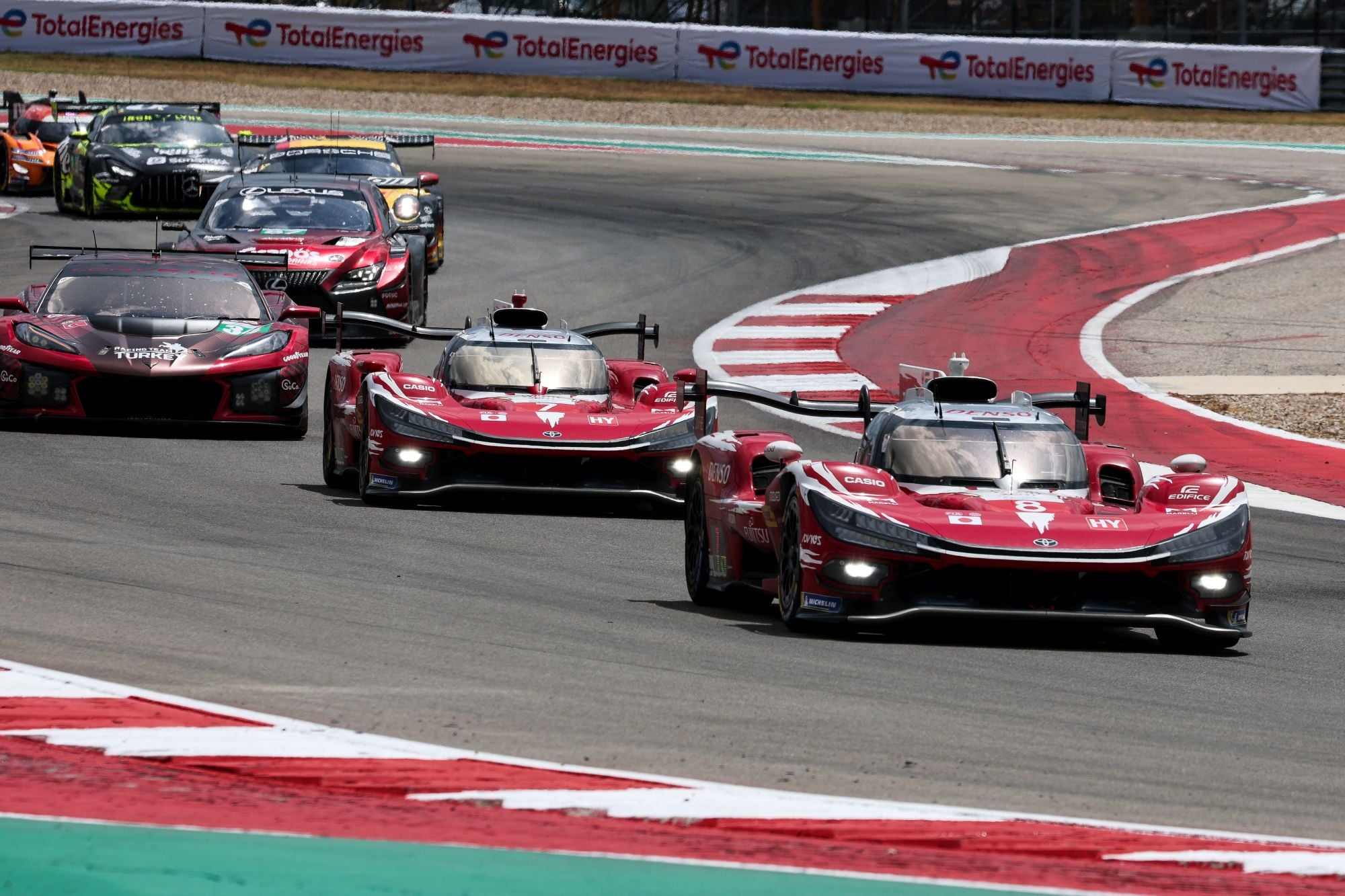 TOYOTA RACING amplia liderança no WEC após etapa desafiadora em Austin Toyota