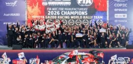 TOYOTA GAZOO Racing conquista título de construtores do WRC após vitória de Solberg no Chile