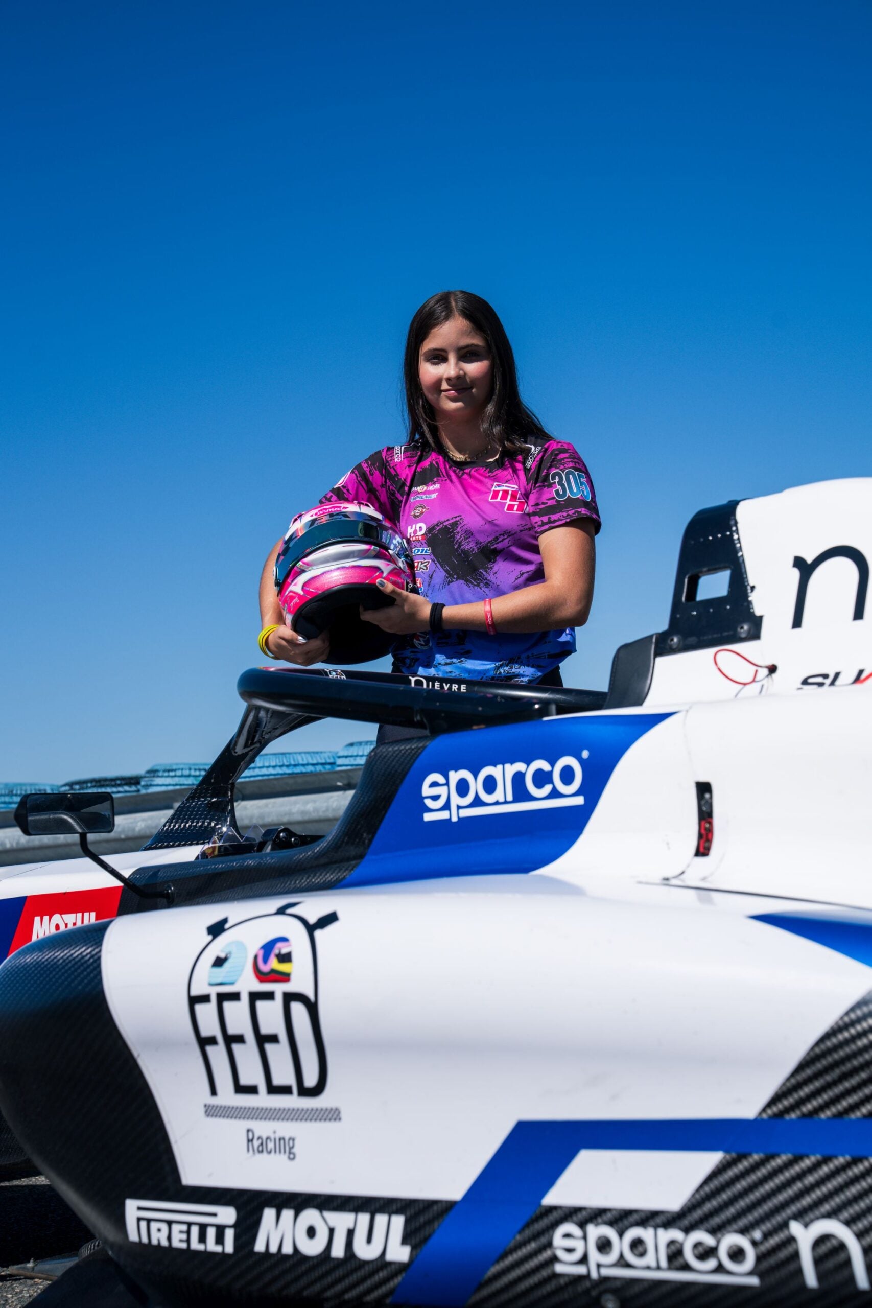 Marcella Assumpção acelera pelo Champions of the Future após ser melhor pilota em programa da F4 Francesa