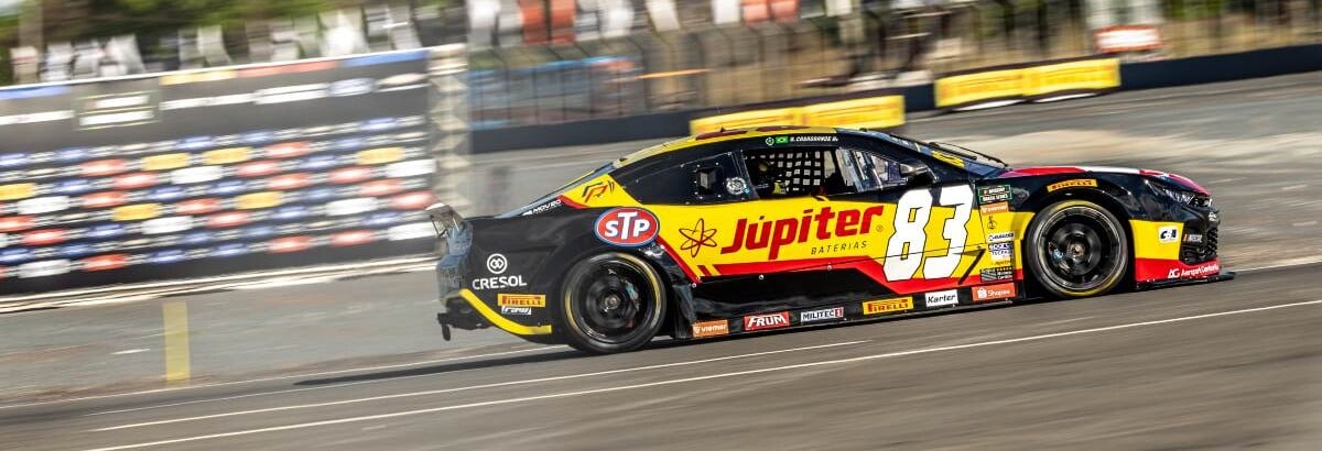Gabriel Casagrande sai de Curvelo em terceiro no campeonato da NASCAR Brasil