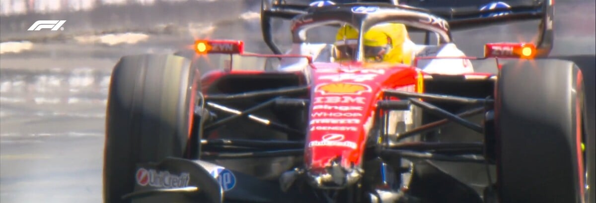 F1: Hamilton ignora ordem da Ferrari e pode ser punido em Madri