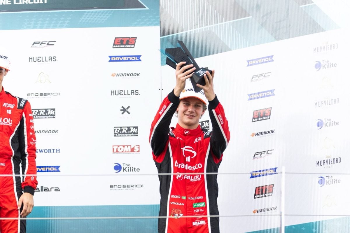Heitor Dallagnol conquista pódio em Silverstone e ocupa top-5 na tabela da Eurocup3