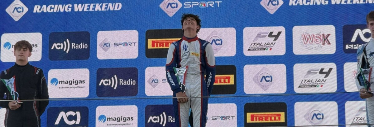 Brasileiro Augustus Toniolo vence em Ímola na F4 Italiana