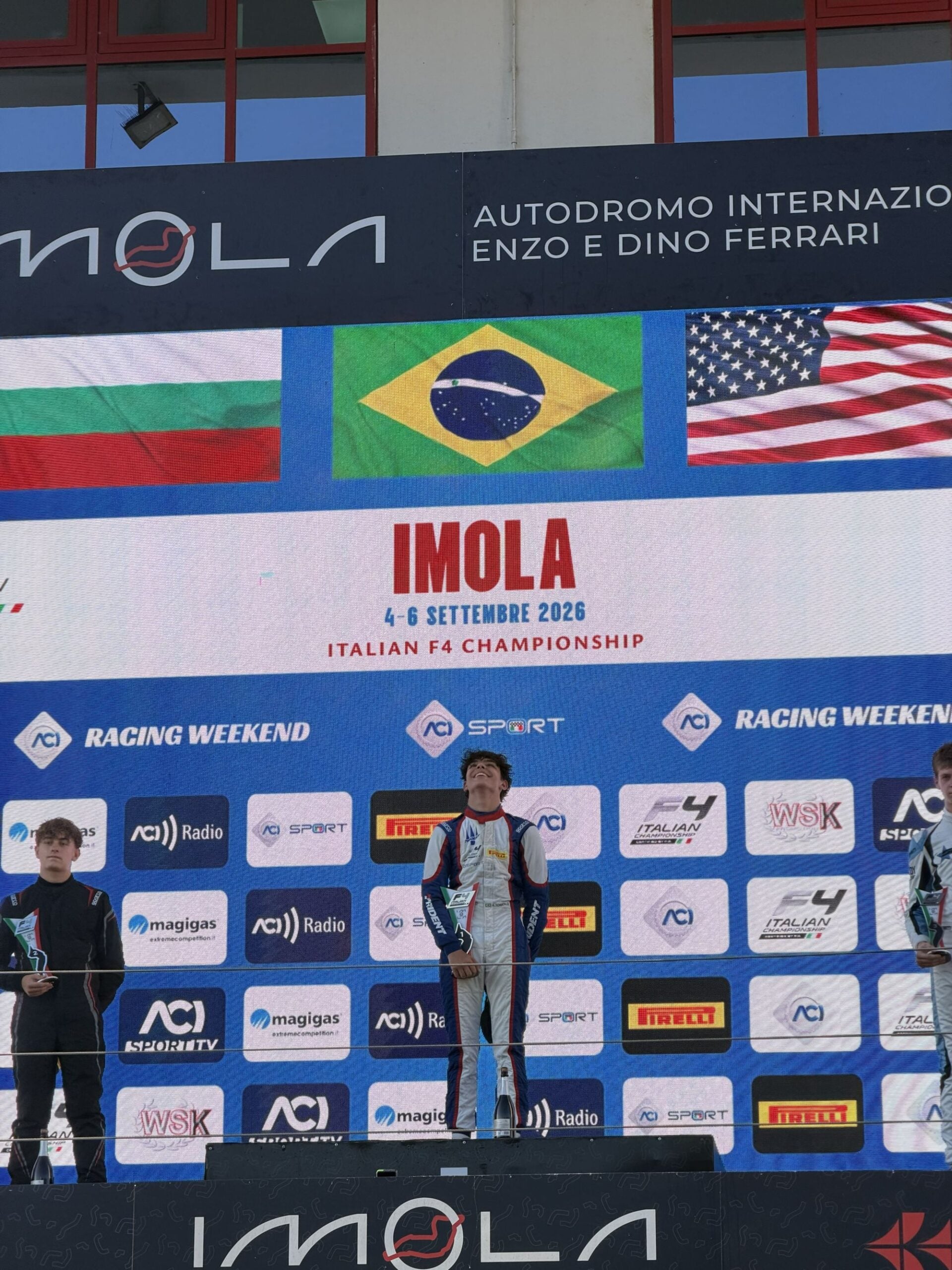 Brasileiro Augustus Toniolo vence em Ímola na F4 Italiana
