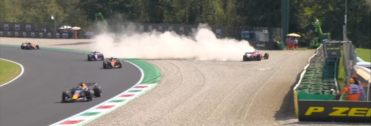 F1: Leclerc relata problema de visão após acidente e fará novos exames