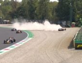 F1: Leclerc relata problema de visão após acidente e fará novos exames