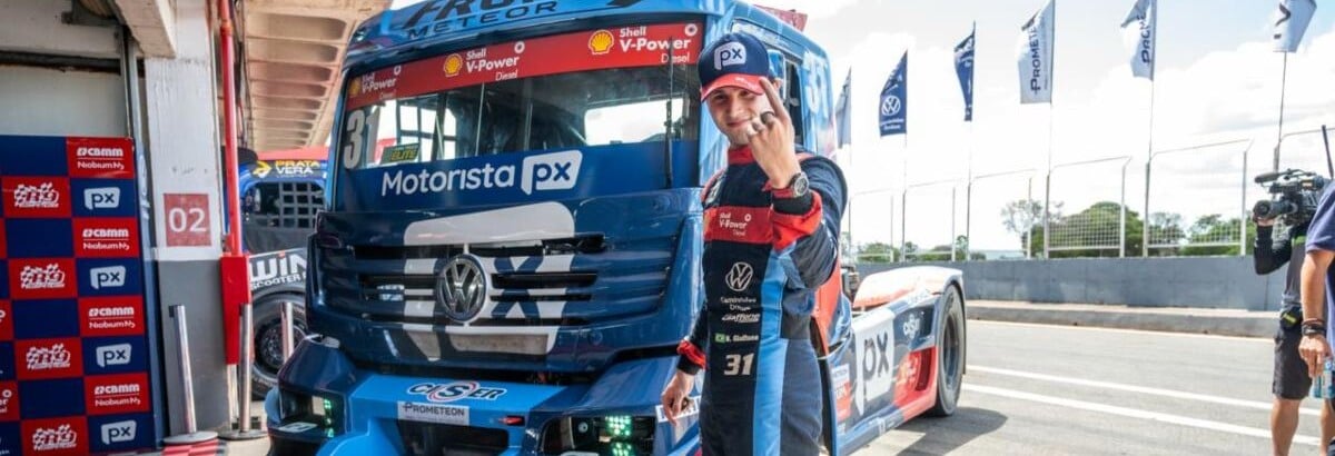 Nic Giaffone crava a sétima pole position seguida na Copa Truck em Curvelo na Elite com a R9 Competições
