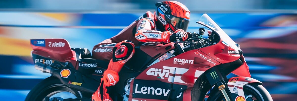 MotoGP: Márquez supera Bezzecchi na largada e vence Sprint em Misano MotoGP: Márquez supera Bezzecchi na largada e vence Sprint em Misano