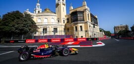 F2: Tsolov perde três posições no grid da corrida de sábado em Baku