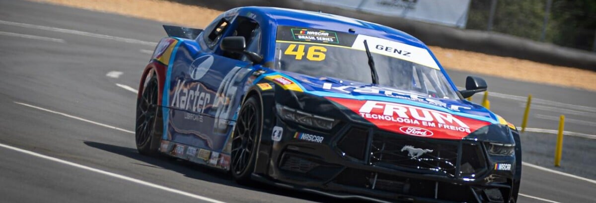 NASCAR Brasil: Vitor Genz crava pole no oval do Circuito dos Cristais, em Curvelo