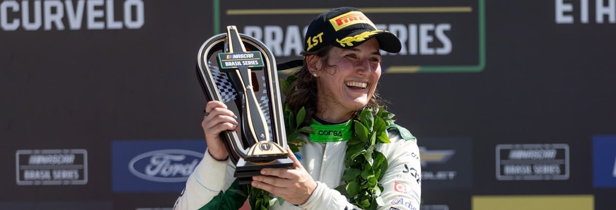 NASCAR Brasil: “Trabalho por esse sonho”, diz Tatiana Calderón após vitória histórica NASCAR Brasil: “Trabalho por esse sonho”, diz Tatiana Calderón após vitória histórica