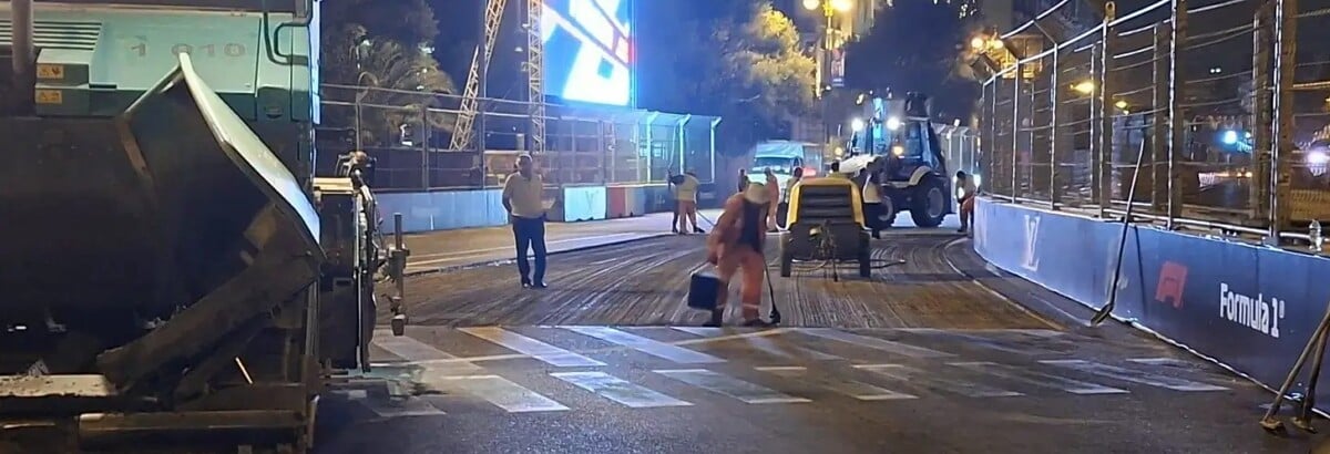 F1: Curva 7 de Baku passa por reparos após reclamações dos pilotos F1: Curva 7 de Baku passa por reparos após reclamações dos pilotos