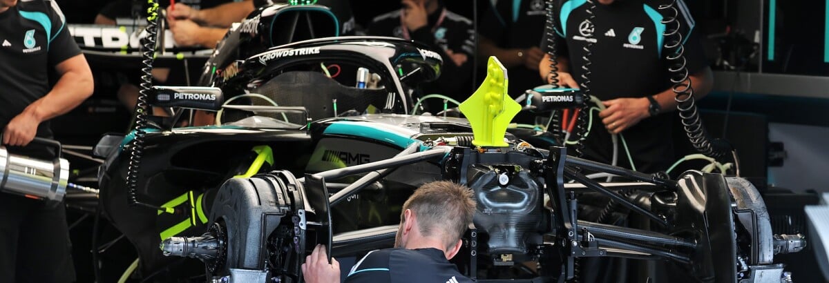 F1: Mercedes lidera atualizações para o GP da Espanha em Madrid