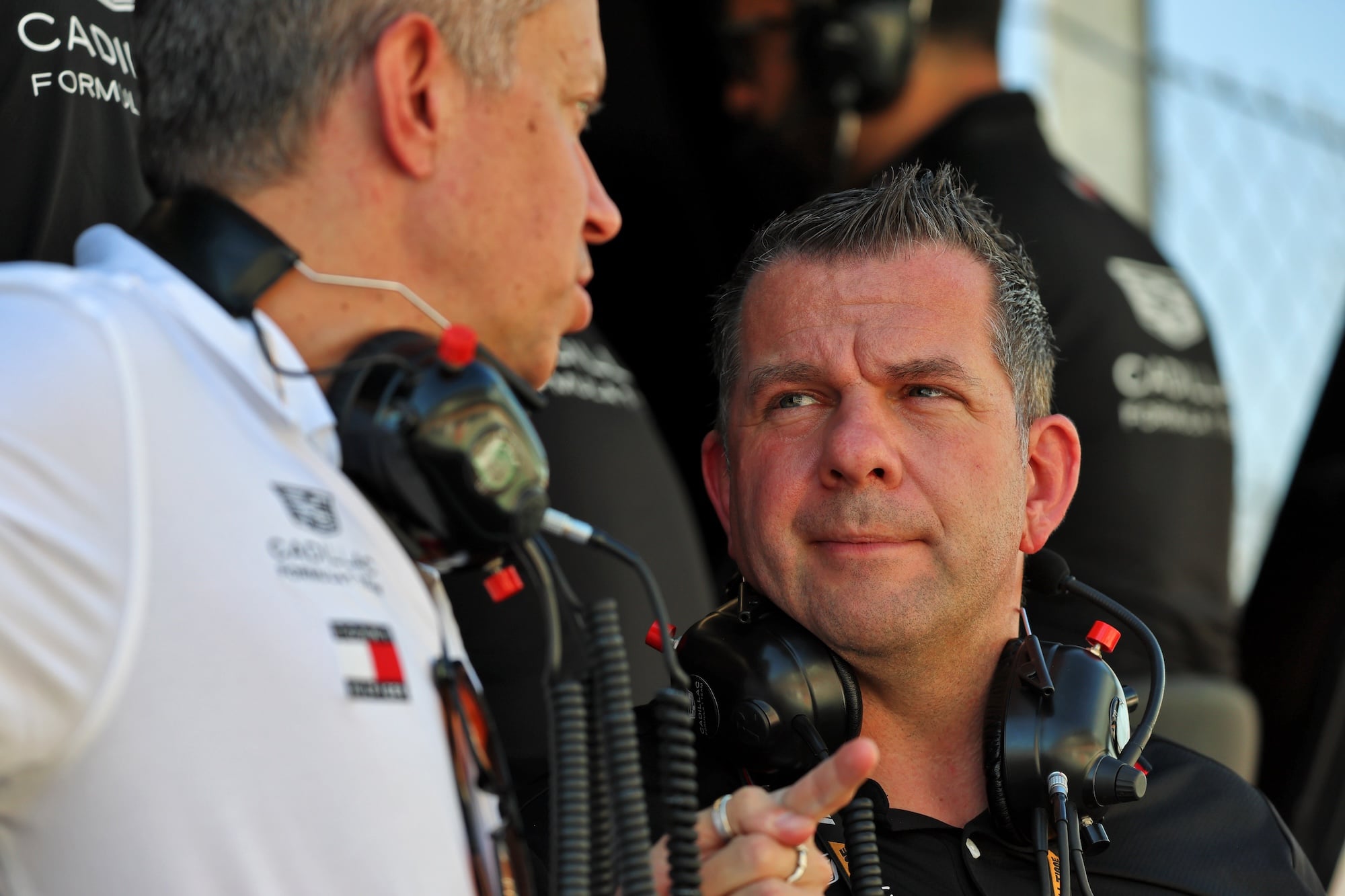 F1: Confira as imagens dos primeiros treinos do GP da Itália 2026 Peter Crolla (GBR) Cadillac F1 Race Team Manager.