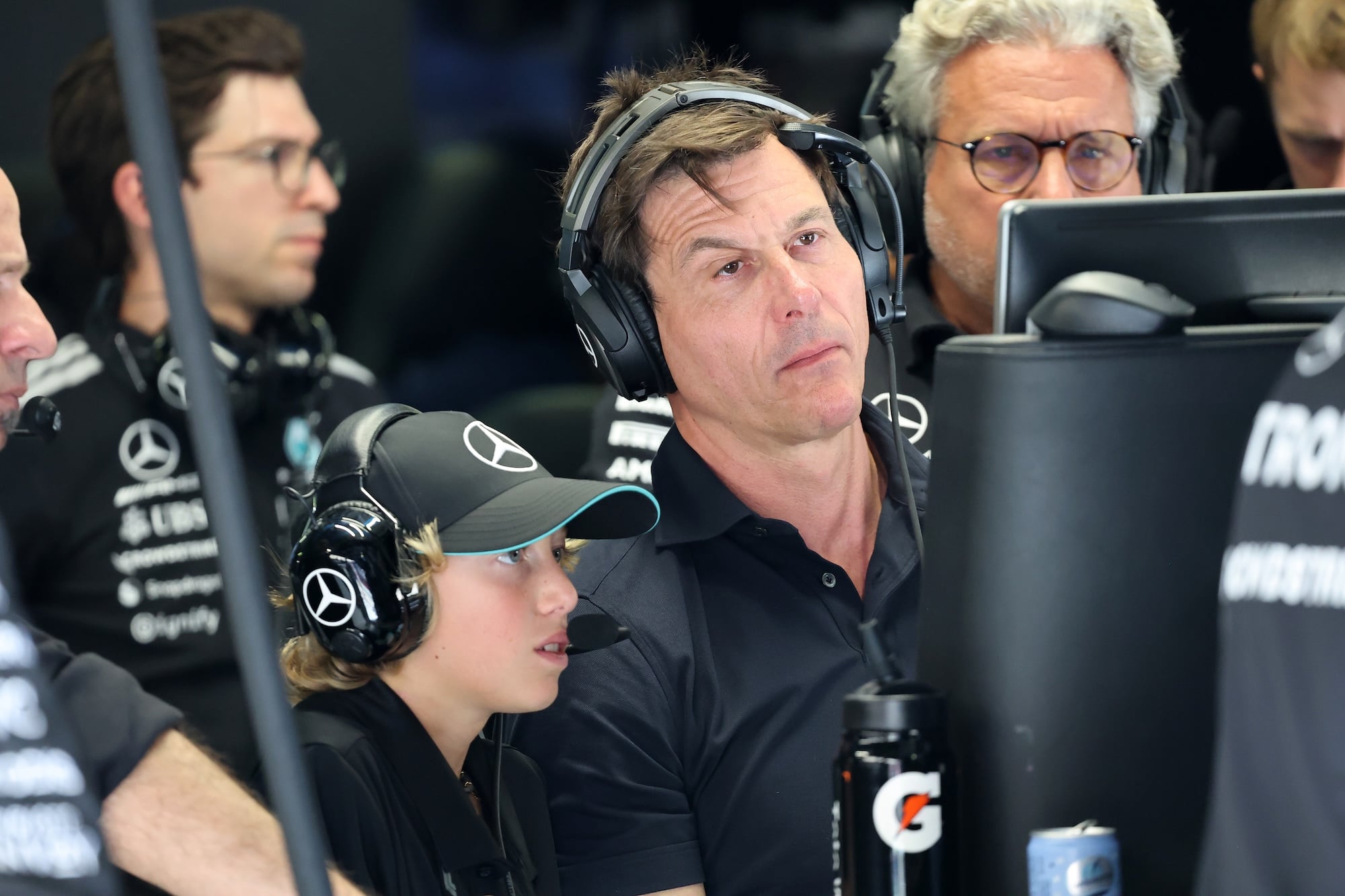 F1: Confira as imagens dos primeiros treinos do GP da Itália 2026 Toto Wolff (GER) Mercedes AMG Formula One Team Shareholder and Executive Director.
