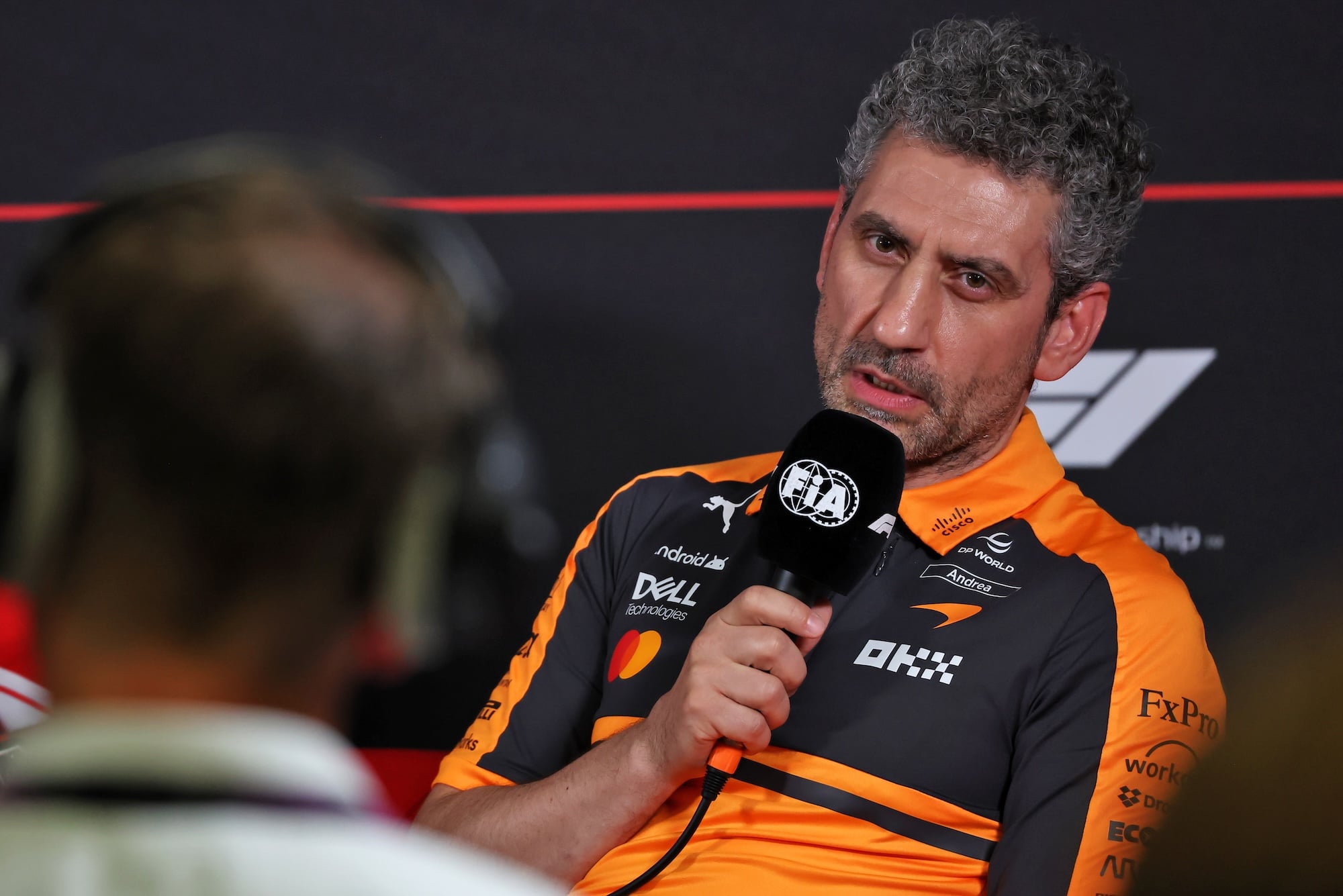 F1: Confira as imagens dos primeiros treinos do GP da Itália 2026 Andrea Stella (ITA) McLaren F1 Team Team Principal in the FIA Press Conference.
