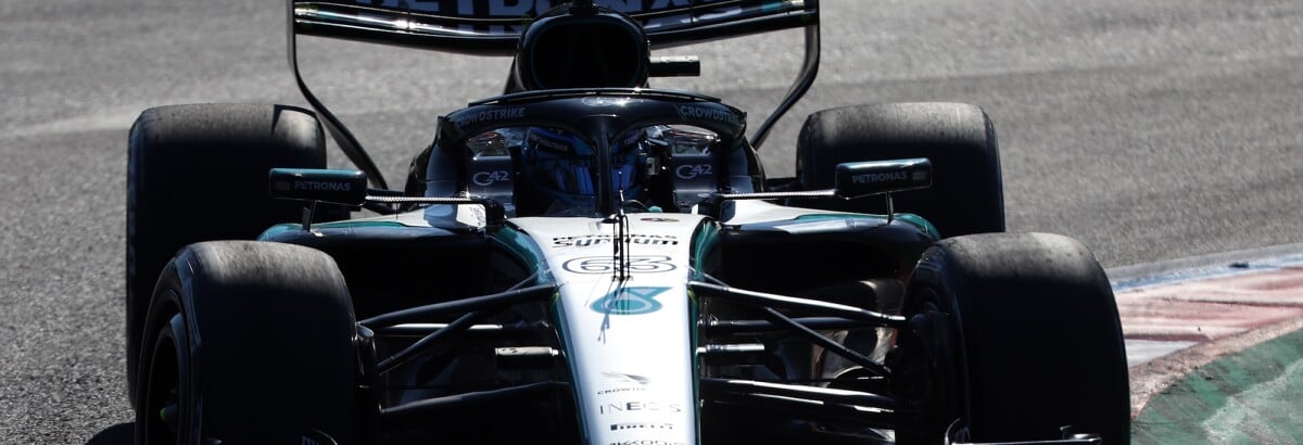 F1 hoje: Russell lidera em Monza e Rafa Câmara faz pole na F2