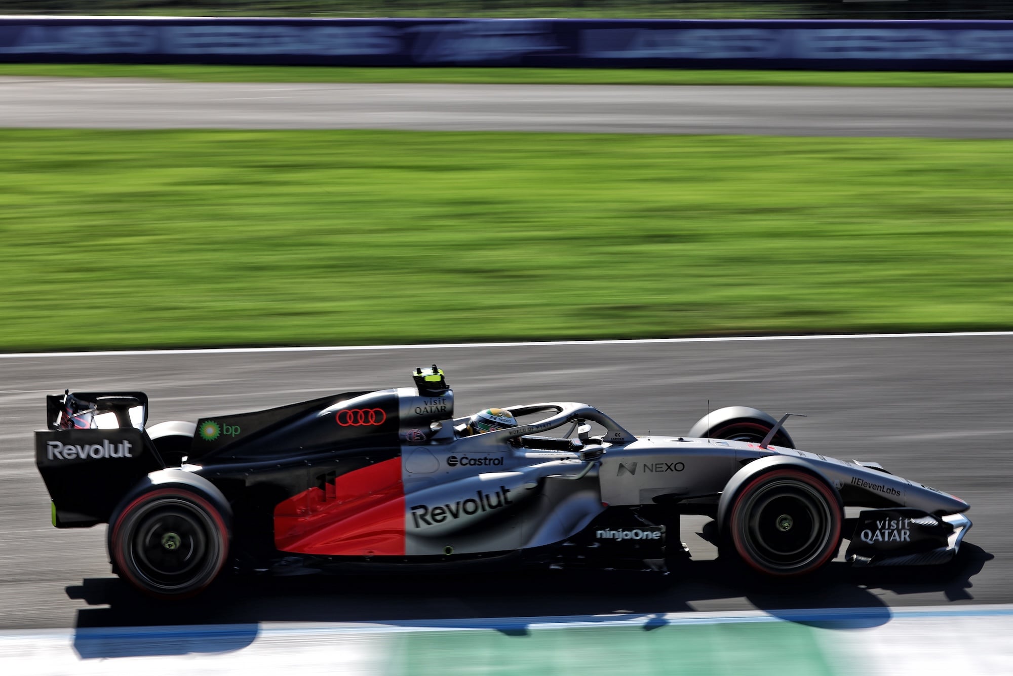 F1: Confira as imagens dos primeiros treinos do GP da Itália 2026 Gabriel Bortoleto (BRA) Audi F1 Team R26.