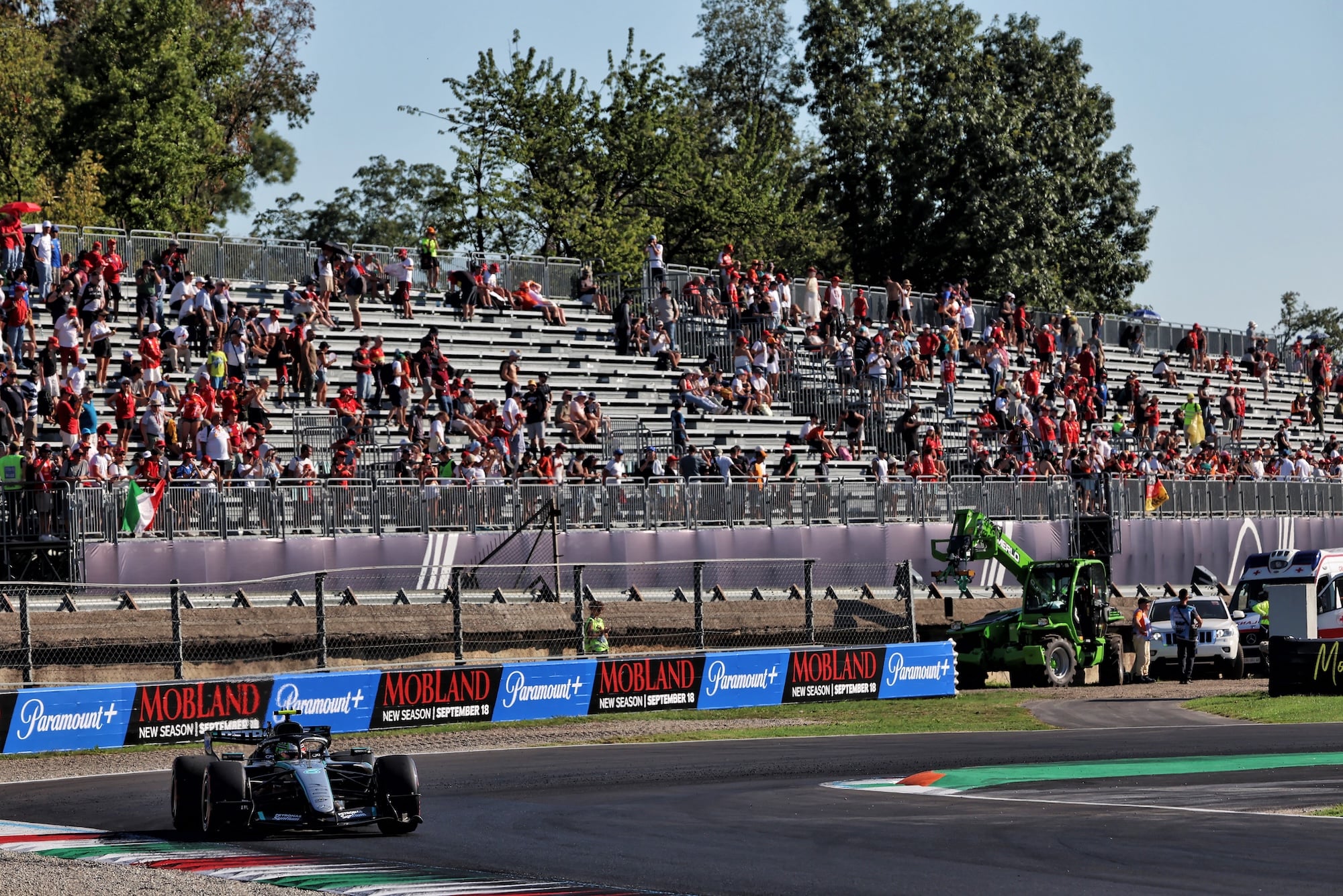 F1: Confira as imagens dos primeiros treinos do GP da Itália 2026 Andrea Kimi Antonelli (ITA) Mercedes AMG Formula One Team W17.