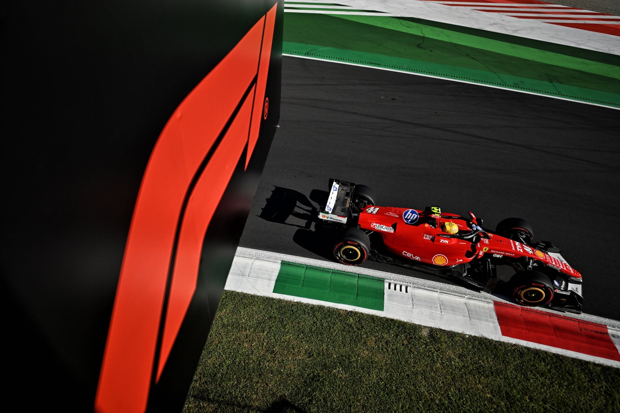 F1: Confira as imagens dos primeiros treinos do GP da Itália 2026 Lewis Hamilton (GBR) Scuderia Ferrari SF-26.