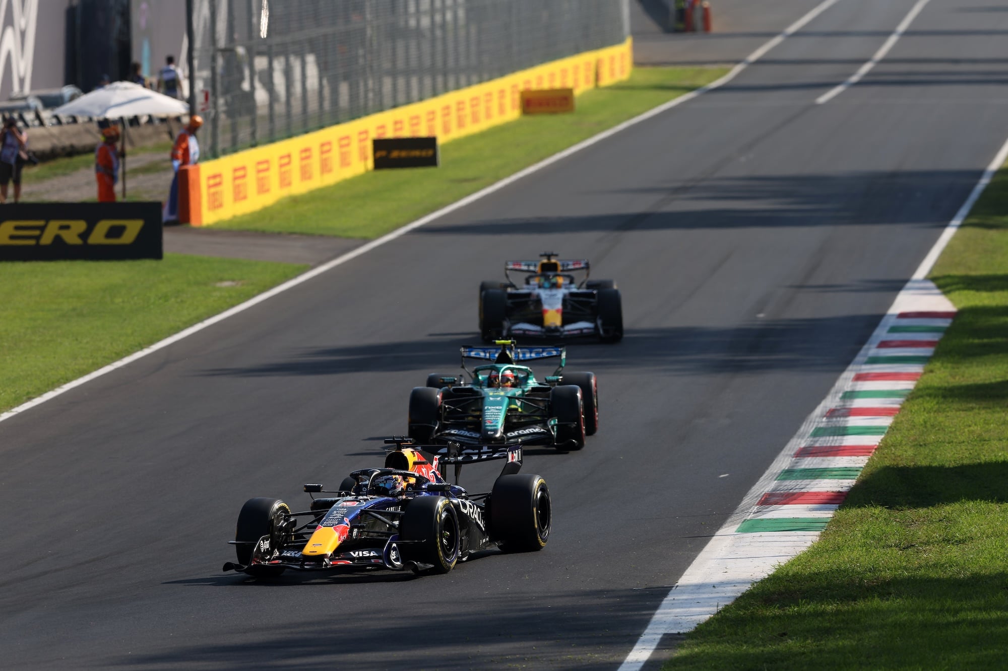 F1: Confira as imagens dos primeiros treinos do GP da Itália 2026 Max Verstappen (NLD) Red Bull Racing RB22.