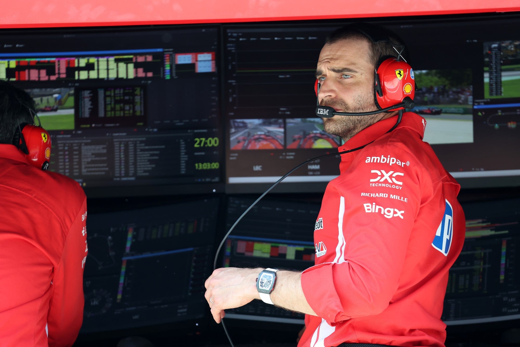 Jerome d'Ambrosio (BEL) Scuderia Ferrari Deputy Team Principal.
