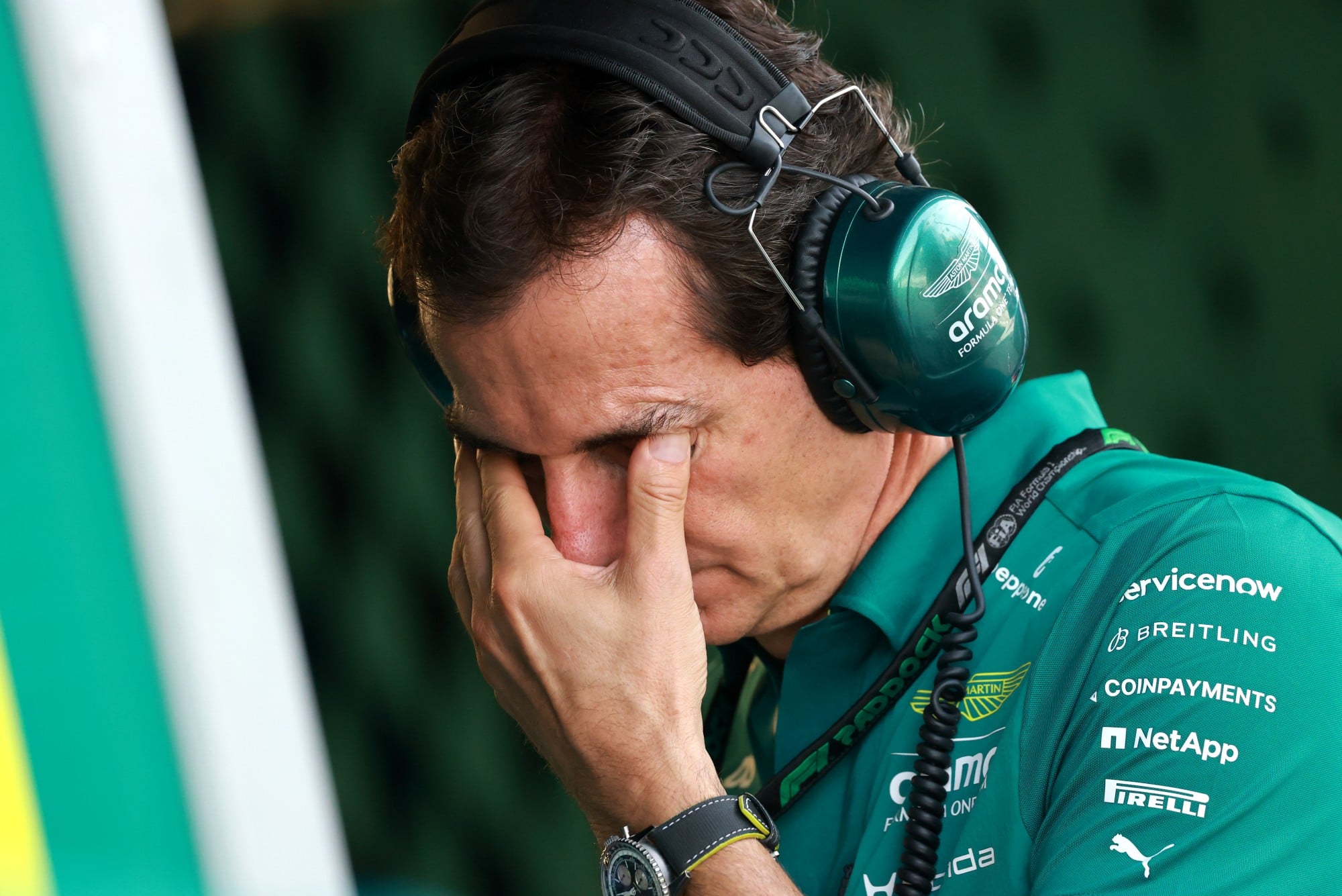 Pedro De La Rosa (ESP) Aston Martin F1 Team, Team Ambassador.