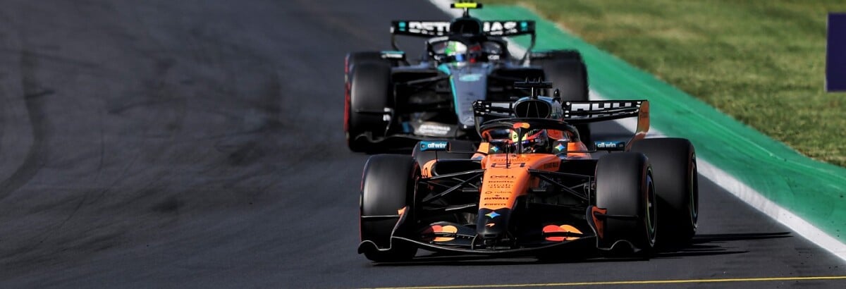 F1: Piastri perde três posições no grid após incidente com Lawson