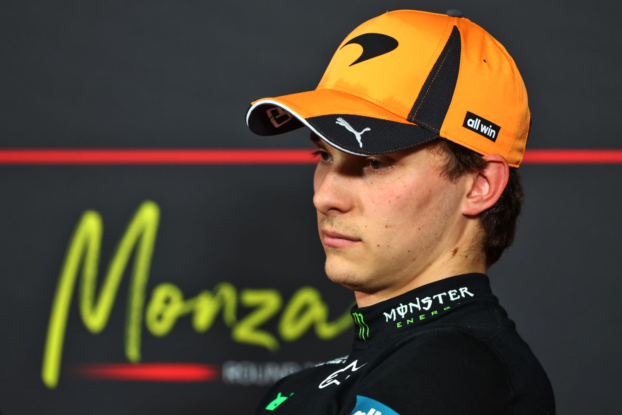 Oscar Piastri (AUS) McLaren F1 Team in the post qualifying FIA Press Conference.