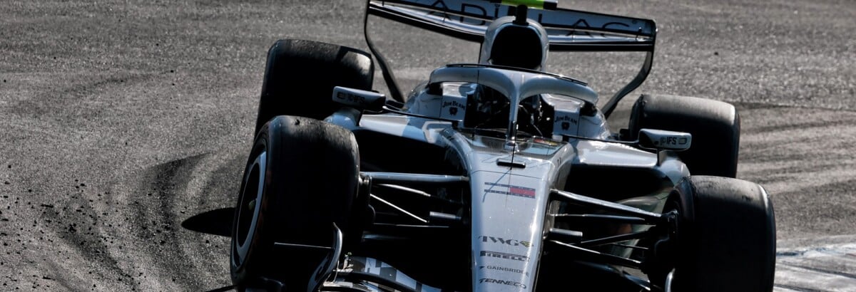 F1: Cadillac vê evolução, mas admite dificuldade nas retas F1: Cadillac vê evolução, mas admite dificuldade nas retas