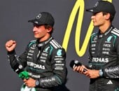 F1: Mercedes celebra dobradinha na Itália