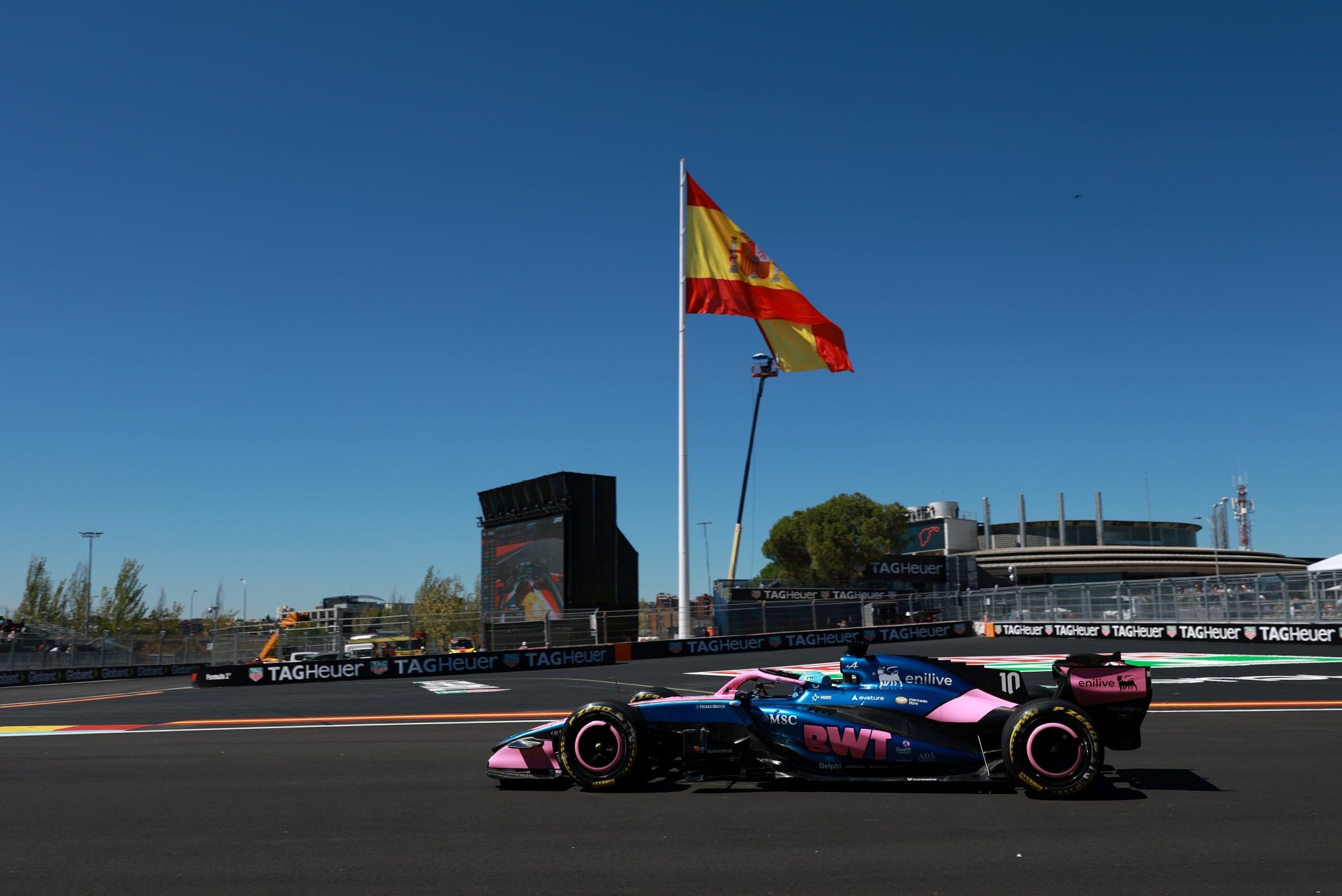 Confira as imagens desta sexta-feira da F1 no Madring Pierre Gasly (FRA) Alpine F1 Team A526.