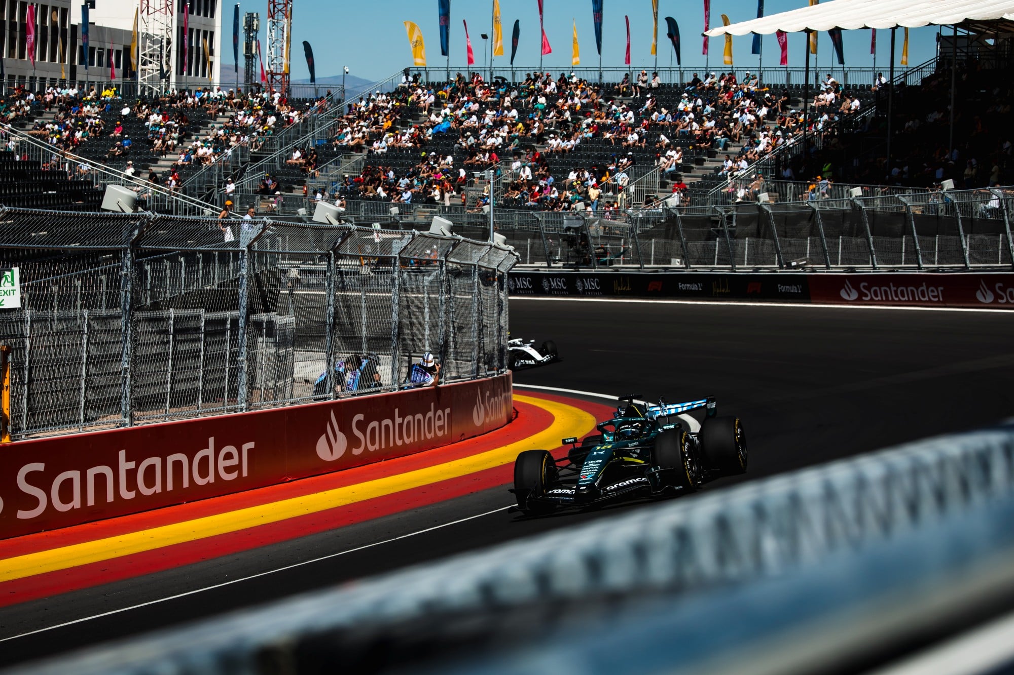 Confira as imagens desta sexta-feira da F1 no Madring Lance Stroll (CDN) Aston Martin F1 Team AMR25.
