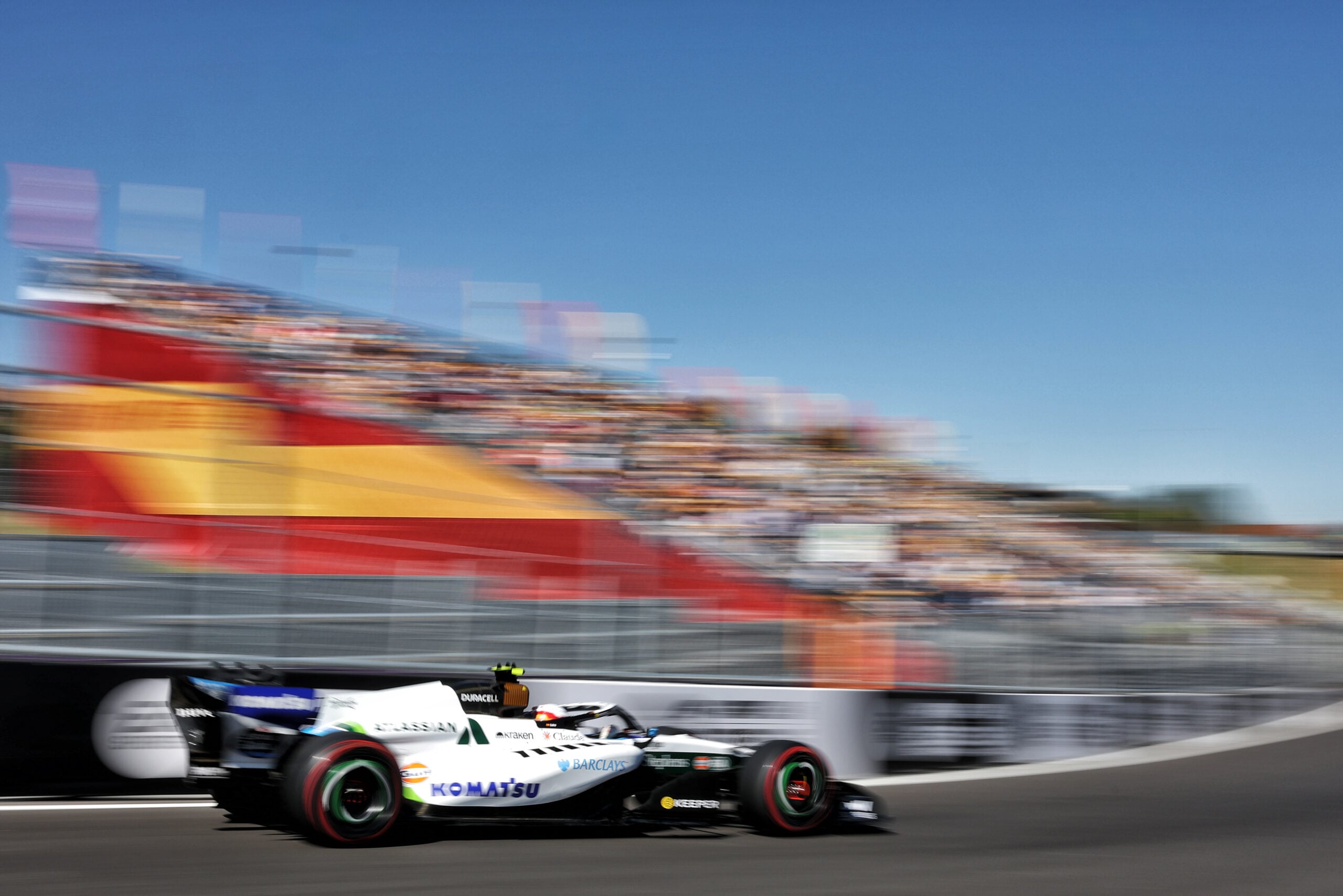 F1: Confira a galeria de fotos deste sábado do GP da Espanha 2026 Carlos Sainz (ESP) Williams F1 Team FW48.
