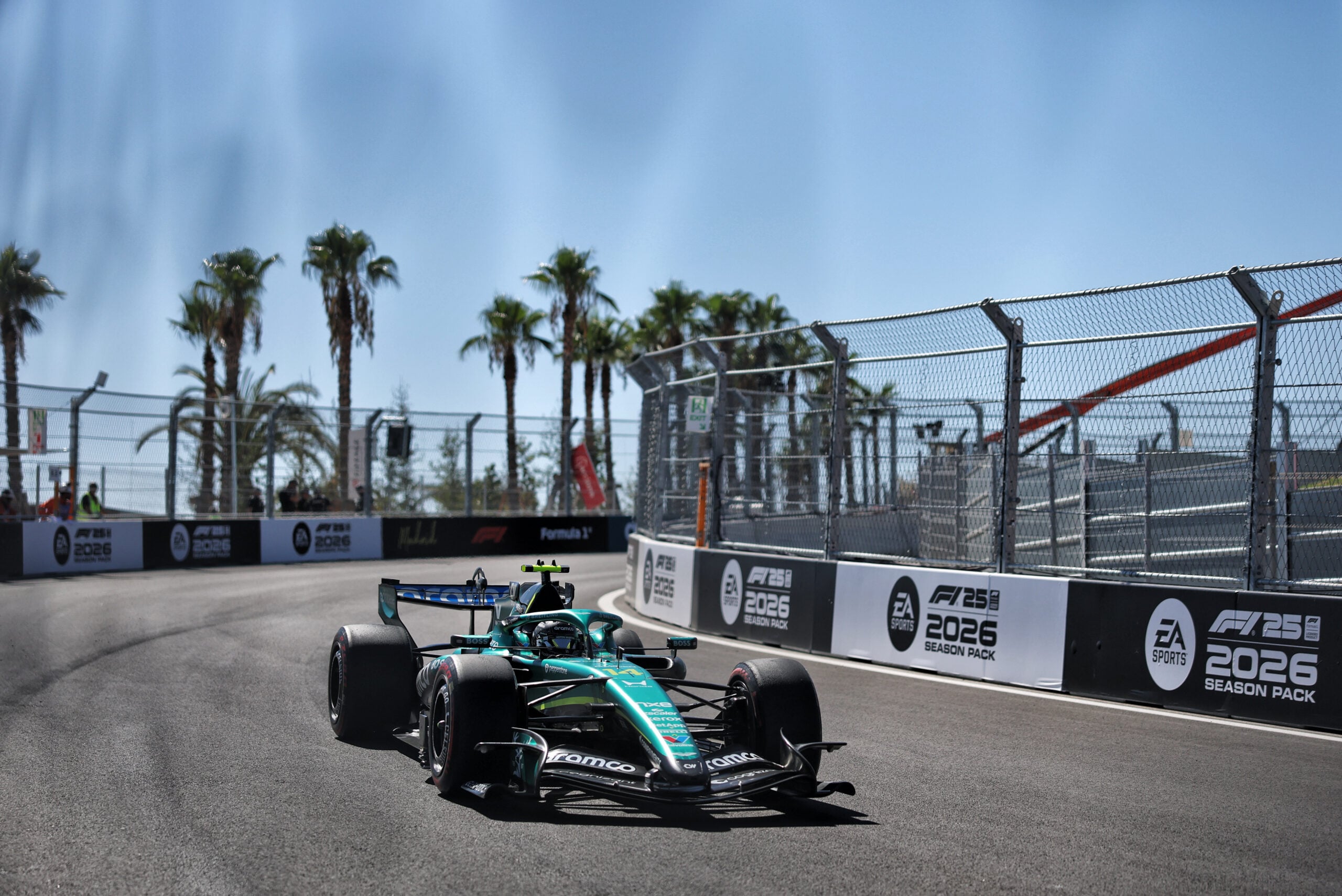 F1: Confira a galeria de fotos deste sábado do GP da Espanha 2026 Fernando Alonso (ESP) Aston Martin F1 Team AMR26.