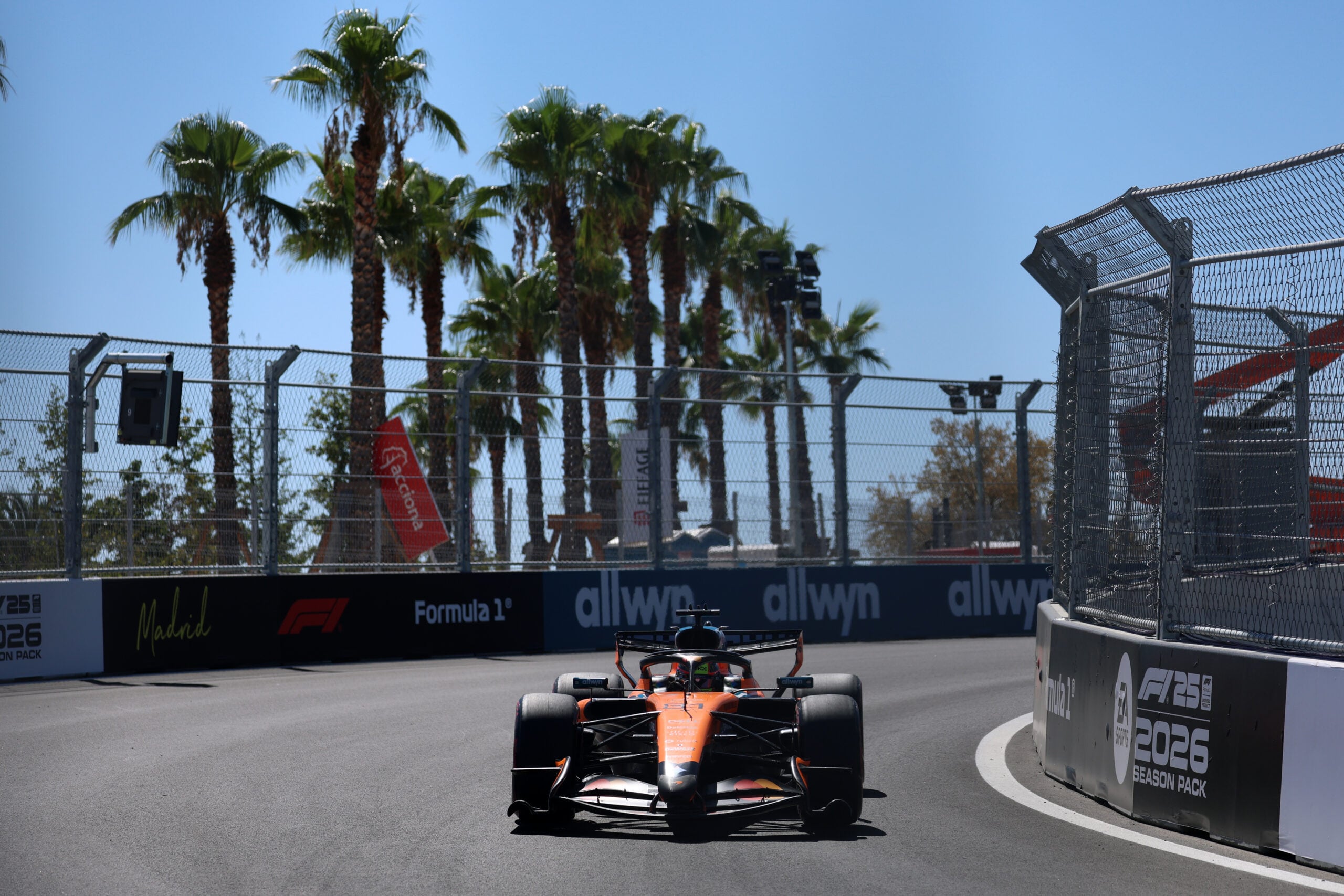 F1: Confira a galeria de fotos deste sábado do GP da Espanha 2026 Oscar Piastri (AUS) McLaren F1 Team MCL40.
